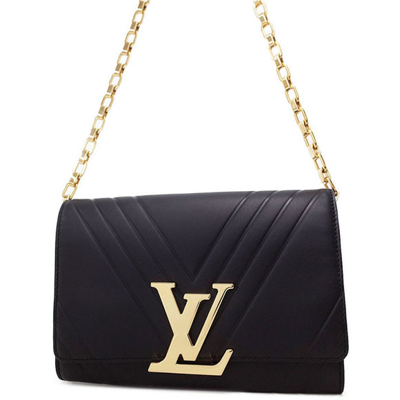 Louis Vuitton Pochette New Wave GM Shoulder Bag Noir Black - Picture 1 of 8
